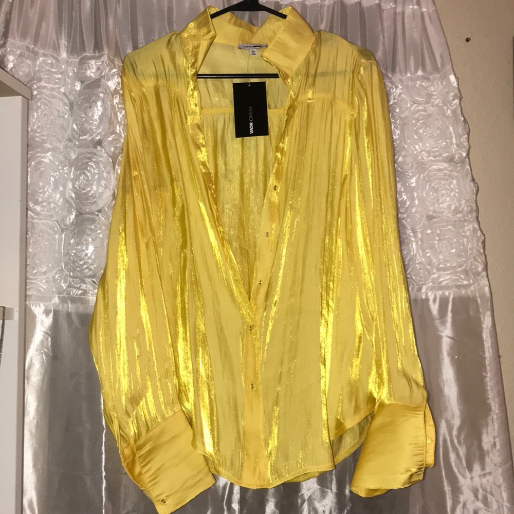 New WTA Women’s Yellow Blouse